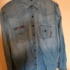 Cruel Girl denim shirt
